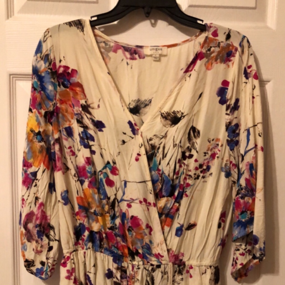 Floral summer romper